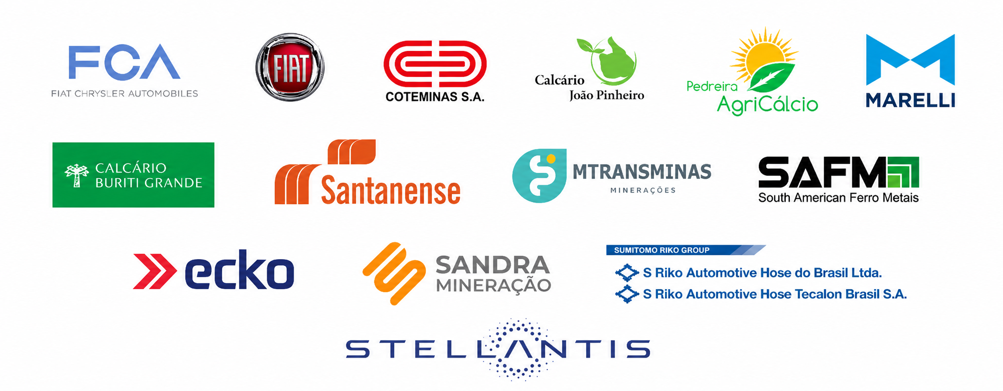 Clientes e parcerias da Estrutural Soluções Industriais